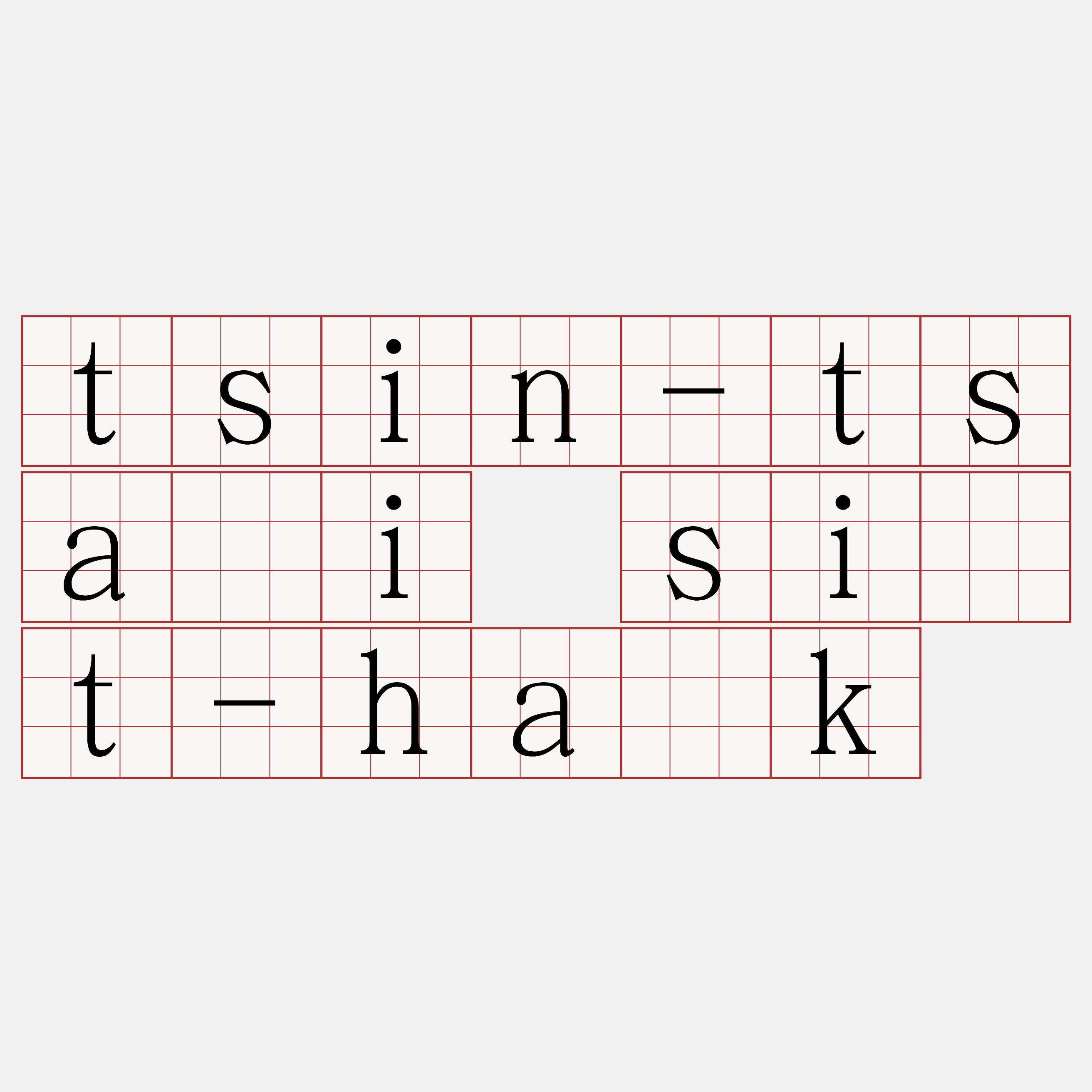 tsin-tsâi si̍t-ha̍k